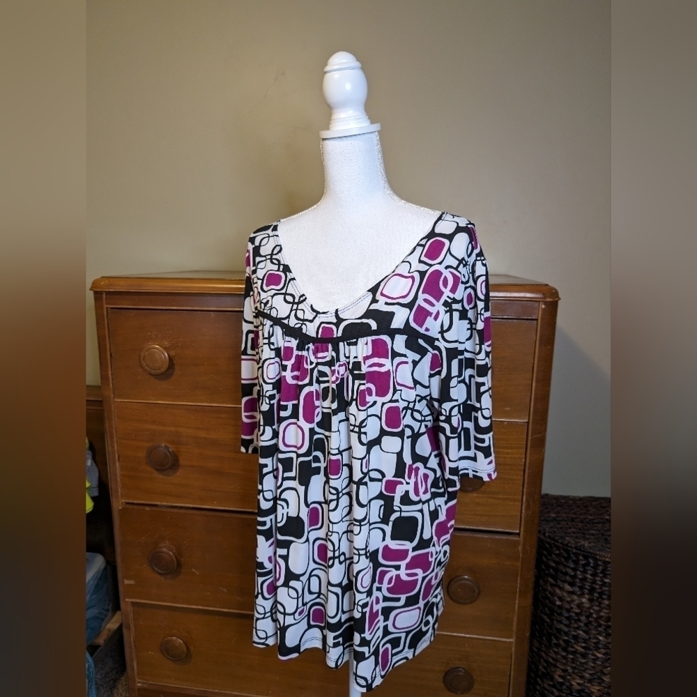 Susan Lawrence WOMAN Dressy CONTEMPORARY  Top Blouse Tunic